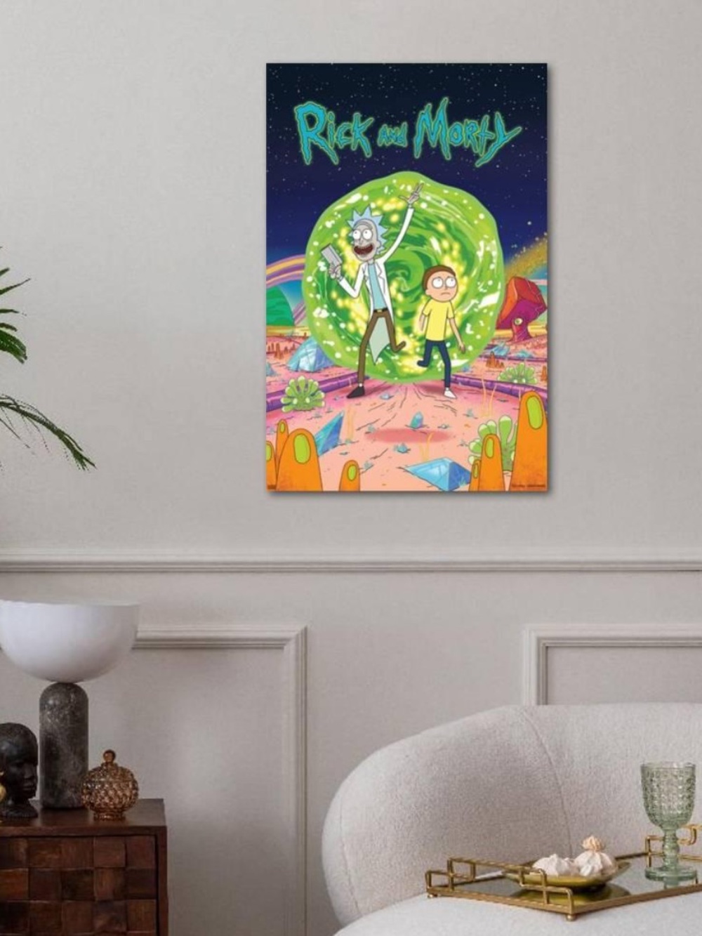 Allposters Rick and Morty Cover 22.375” X 34” Poster NEW